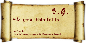 Vágner Gabriella névjegykártya